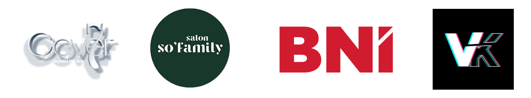 Logos des clients qui ont fait confiance au propriétaire du site